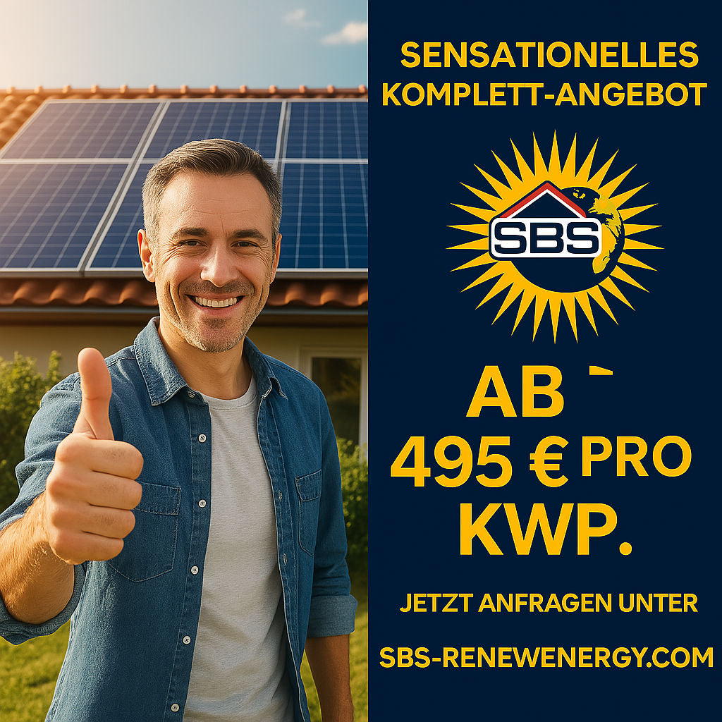 SBS-REPOWERINGSYSTEM von 5 Kwp Module Tausch 420 W. Module