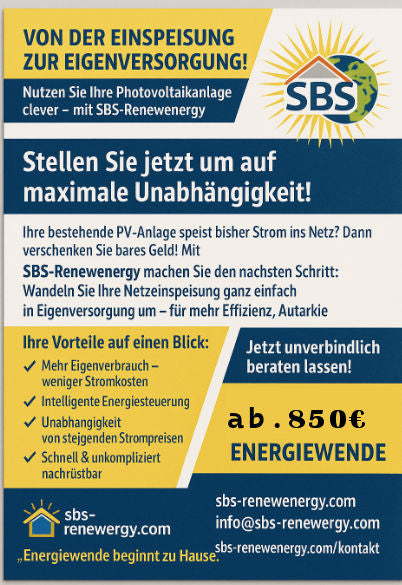 Photovoltaik Kompl.  5 Kwp inkl. Montage mit  Hybrid Wechselrichter